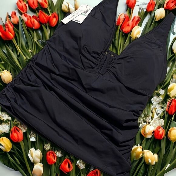 Bleu Rod Beattie Other - Bleu Rod Beattie Tankini Swim Top, Small